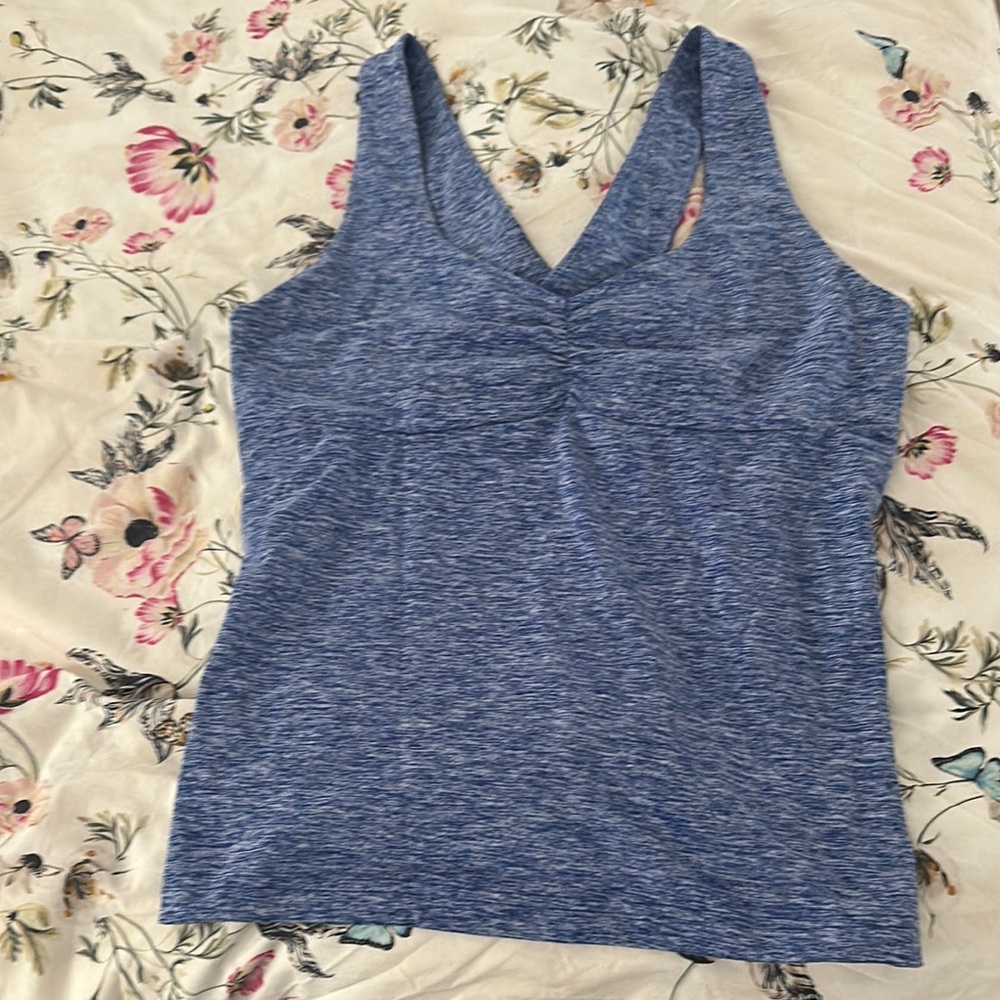 Women's Blue Sleeveless Top by Thrive Society